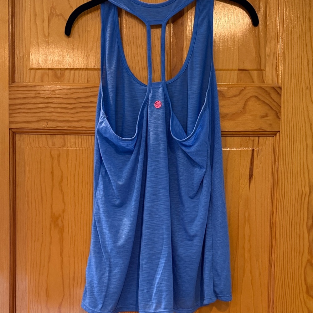 Lilly Pulitzer Blue Racerback Tank - Picture 4 of 4